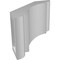 Ekena Millwork 4-in. W x 6-in. D x 6-in. H Olympic Architectural Grade PVC Knee Brace BRCP04X06X06OLY - alternate 5